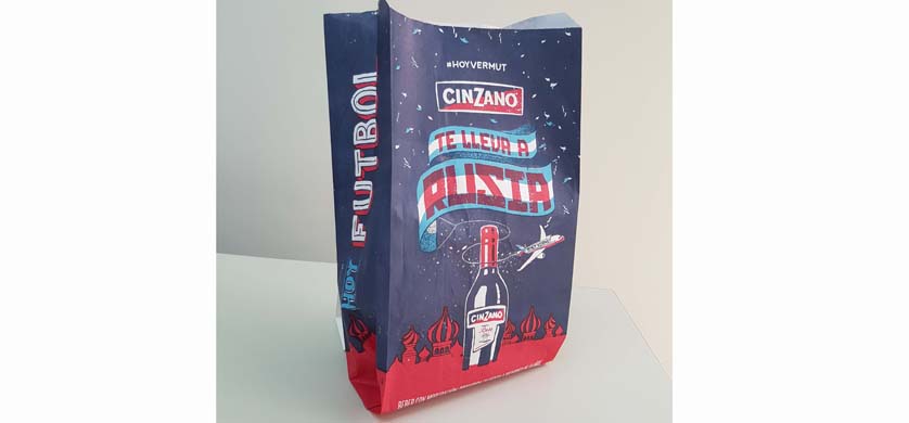 Cinzano eligió a Infopan para potenciar su campaña mundialista