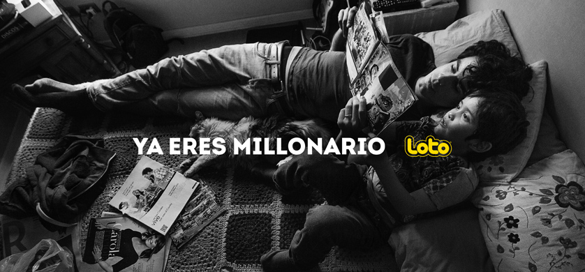 Loto lanzó la campaña “Ya eres Millonario”, desarrollada por Y&R