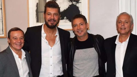 Tinelli firmó contrato con Artear para producir sus programas en eltrece