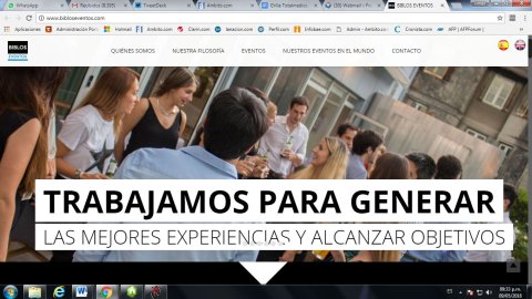 Bibam Group lanza al mercado Biblos Eventos