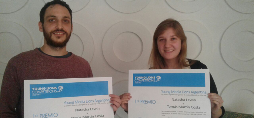 La CAAM anunció la dupla ganadora de los Young Media Lions 2018