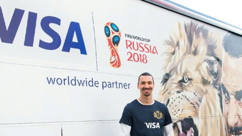 Ibrahimovic estará en el Mundial de la FIFA Rusia 2018 de la mano de Visa