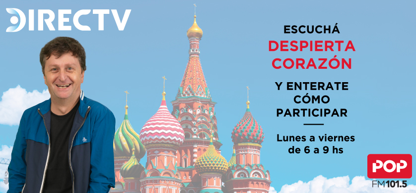 Activación de DIRECTV y "Despierta corazón" en Pop 101.5