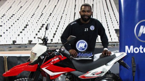 Motomel premió a Santiago "Morro" García