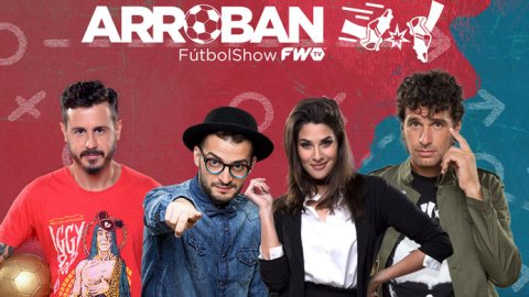 Arroban Fútbol Show celebró sus 300 programas con el "Chiqui" Tapia
