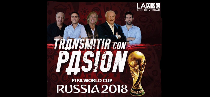 La AM 990 anunció su cobertura para el Mundial de Rusia