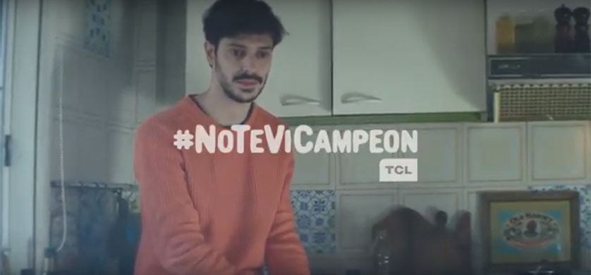 "#Notevicampeon", la campaña ideada por Humo Rojo para TCL