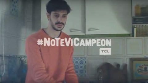 "#Notevicampeon", la campaña ideada por Humo Rojo para TCL