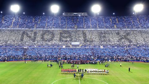 Noblex despidió a la Selección con una acción en el estadio