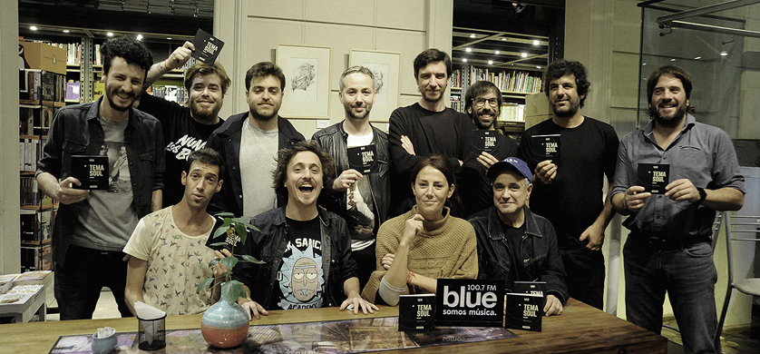 Se presentó #TemaSoul de Tóma Durrieu en Radio Blue
