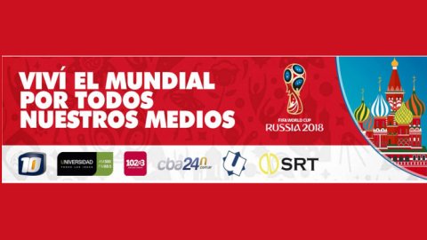 La cobertura de Canal 10 en el Mundial de Rusia para Córdoba