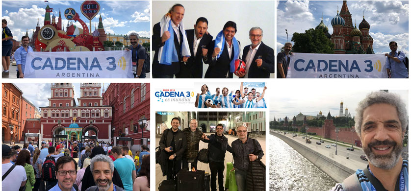 Cobertura especial de Cadena 3 en el Mundial de Rusia