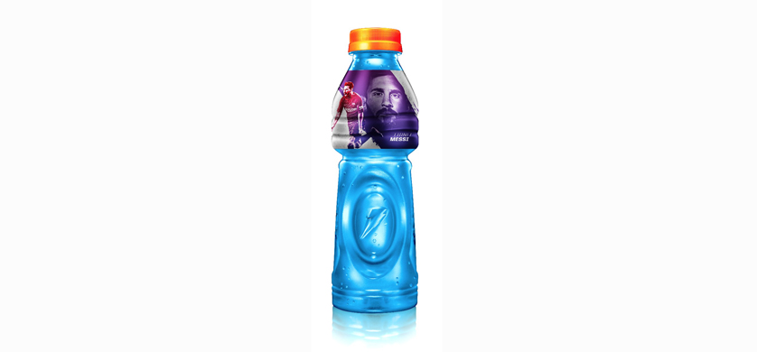 Gatorade lanza ediciones limitadas para los fanáticos de Messi y Dybala