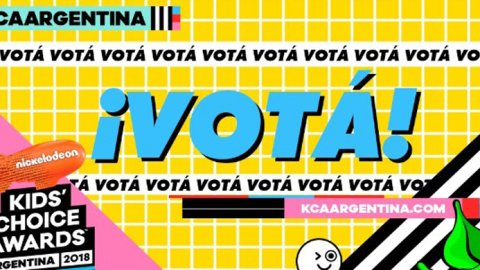 Lanzan la lista de prenominados para los Kids' Choice Awards Argentina
