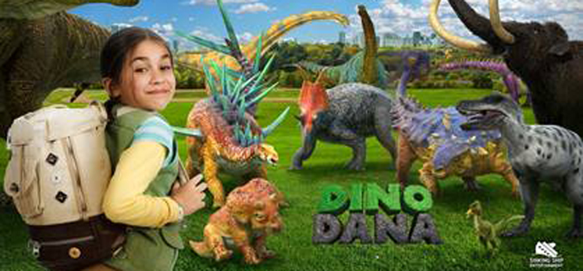 Dino Dana llega a Nat Geo Kids en América Latina