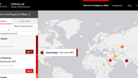 Oracle lanza un Mapa de Inteligencia de Internet