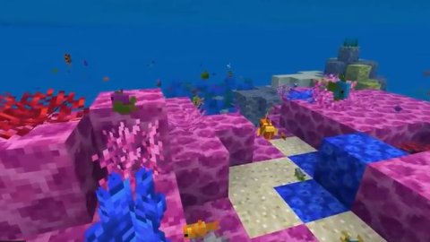 Campaña de concientización del juego Minecraft por los arrecifes de corales
