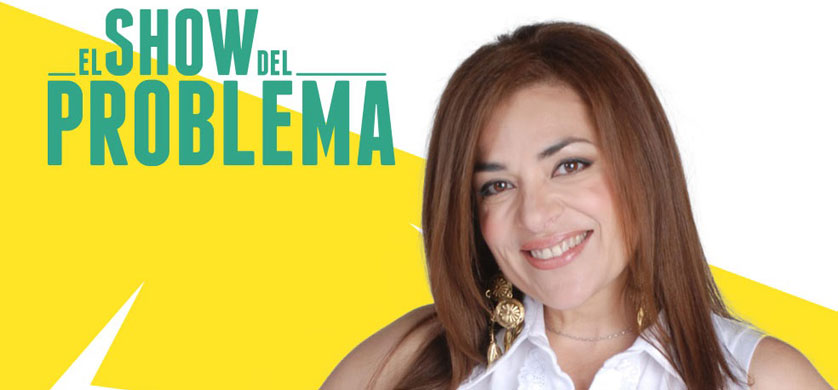 Claribel Medina conduce "El Show del problema"
