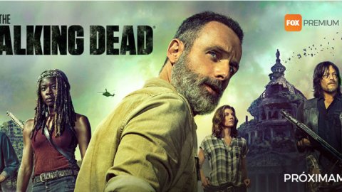 "The Walking Dead" dio a conocer el afiche de la novena temporada