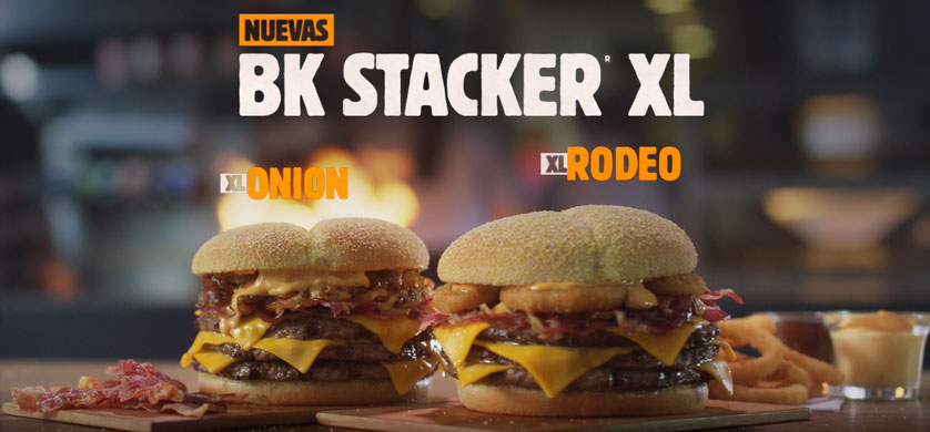 Burger King presenta su nueva campaña para BK Stacker creada por David