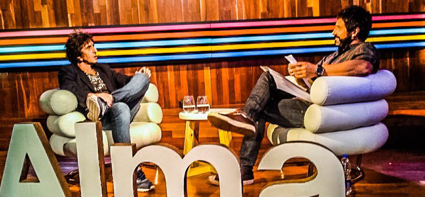 Diego Peretti junto a Iván Noble por Canal (á)