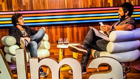 Diego Peretti junto a Iván Noble por Canal (á)
