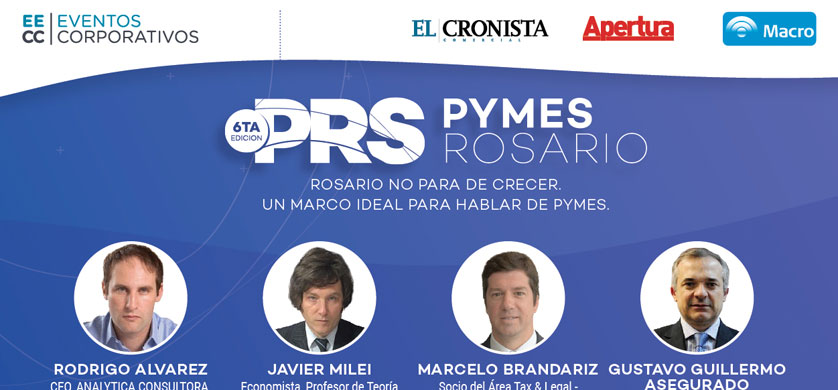 El Cronista Comercial organiza su seminario Pymes en Rosario