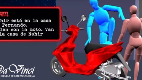 Escuela Da Vinci realiza la animación del caso Nahir Galarza