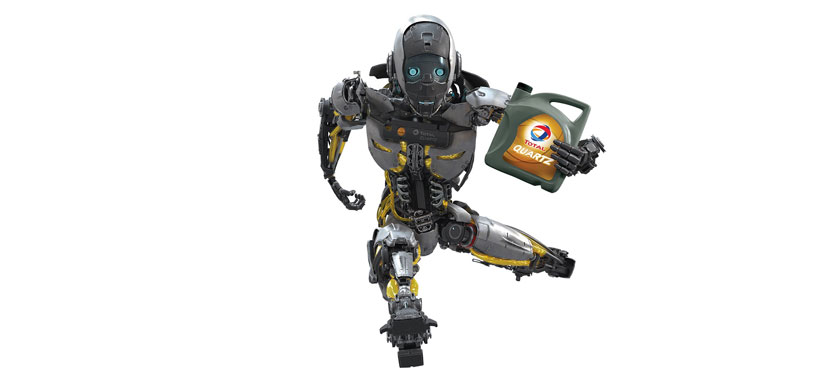 “Robot Quartz IV”, la campaña mundial de los lubricantes Total Quartz