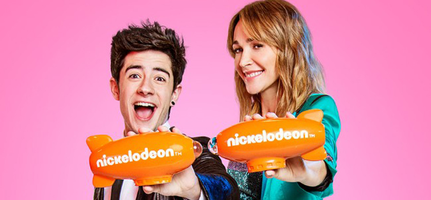 Vero Lozano y Kevsho, los hosts de los Kids' Choice Awards Argentina