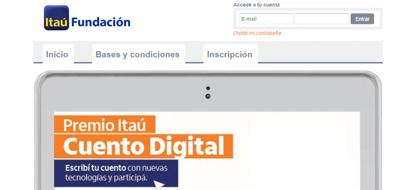 Leopoldo Brizuela será el jurado argentino del Premio Itaú Cuento Digital
