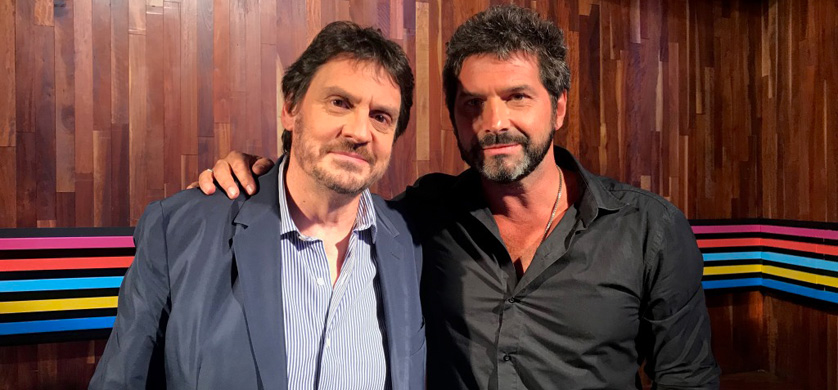 Felipe Pigna junto a Iván Noble por Canal (á)