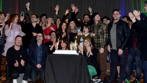 El elenco de "100 días para enamorarse" celebró su performance
