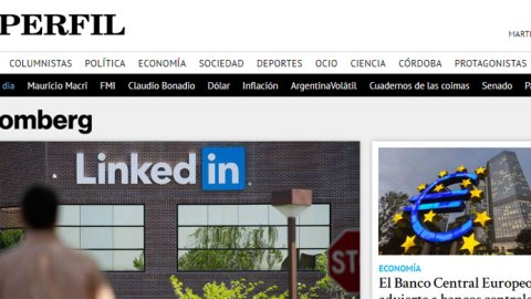 Bloomberg y Perfil se asocian para la distribución de contenidos en Argentina