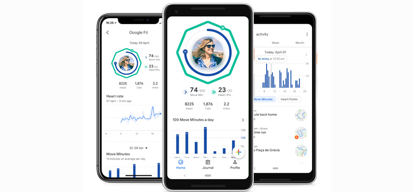 Google lanza nuevas funciones en su app de salud