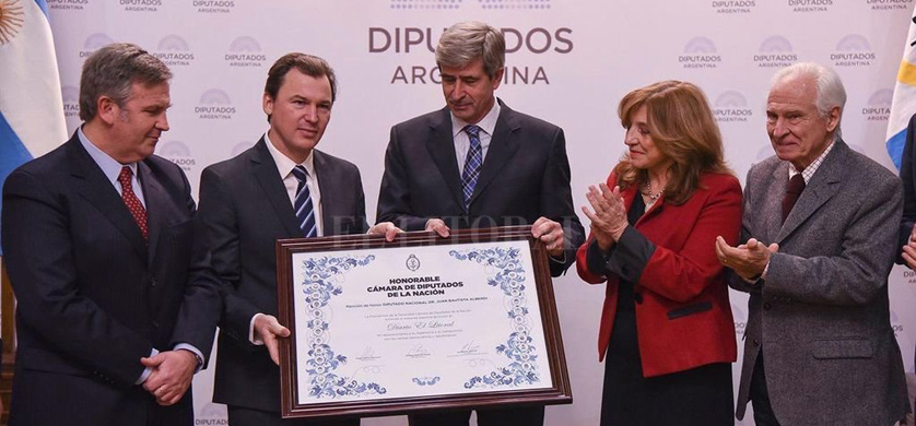 El Litoral fue distinguido al cumplirse un siglo de su fundación