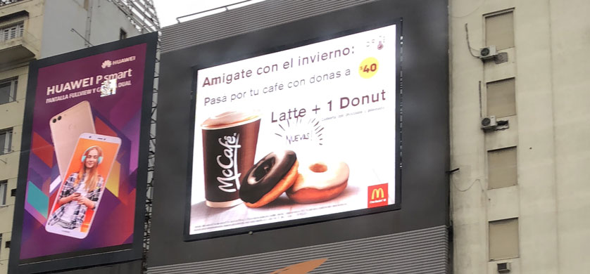 OMD presenta una novedosa acción en vía publica digital
