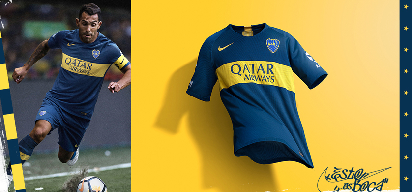 Nike y R/GA desarrollaron la identidad para el lanzamiento de las camisetas de Boca