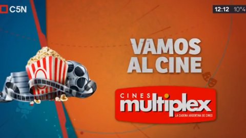 Acción de C5N junto a Cines Multiplex con los estrenos de la semana