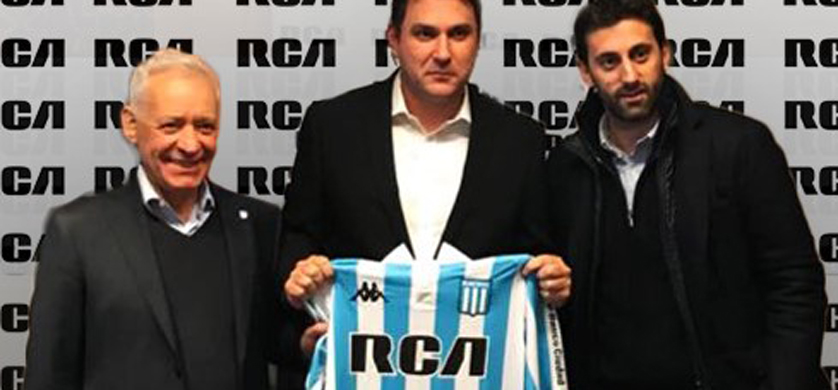 RCA renueva su vínculo con Racing Club