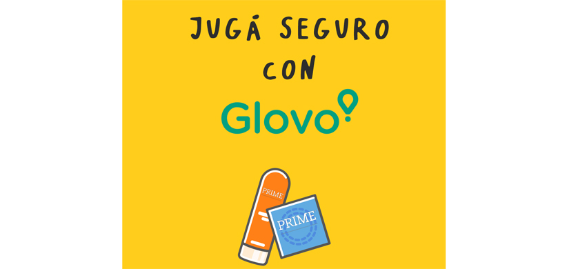 Acción de Glovo y Prime en la semana del sexo