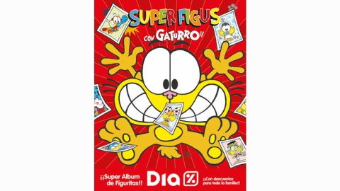 Gaturro llegó a Supermercados DIA