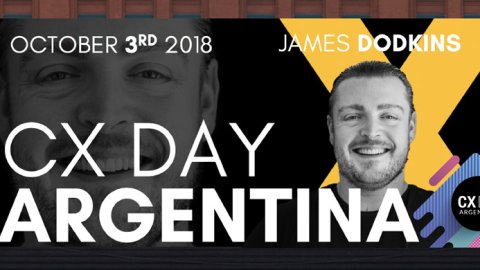 James Dodkins vendrá al CX Day Argentina 2018