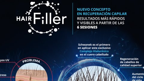"Hair Filler", lo nuevo de Be Singular para Schwanek
