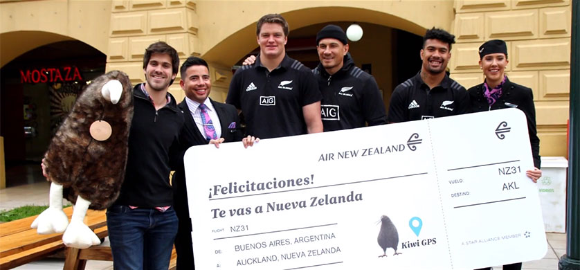 #KiwiGPS, el comercial de DON para Air New Zealand 
