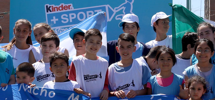 Encuentro de integración cultural y deportiva promovido por Kinder+Sport