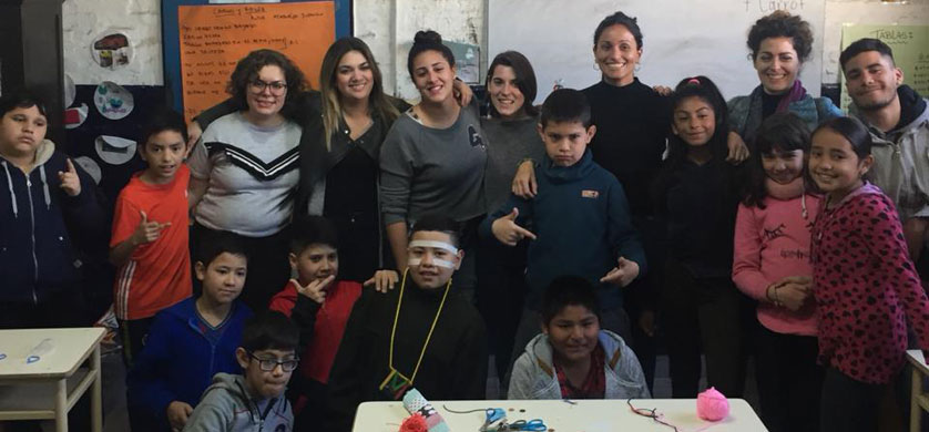 Empleados de R/GA Buenos Aires organizaron una jornada de arte en la Villa 21-24 de Barracas