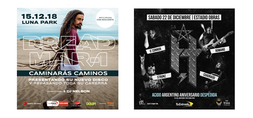 TM Eventos anuncia sus recitales de fin de año