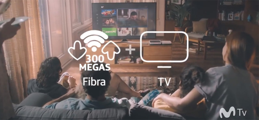 Movistar lanzó su servicio de TV paga con una campaña y una activación sincronizada de VP