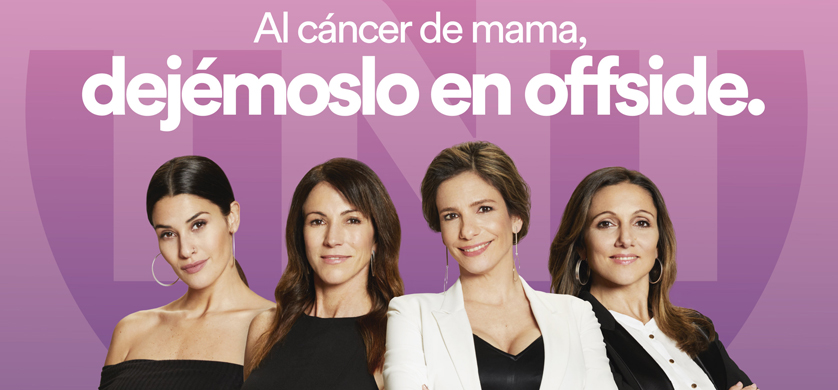 TNT Sports lanza campaña institucional contra el cáncer de mama